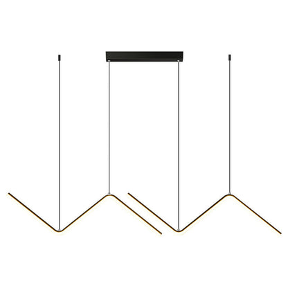 LED Chandelier Minimalist Design for Living Room Bedroom Kitchen Creative Art Wall Suspension Light Fixtures    Home Decor Supply | Online Retail | ShoreShopper.com