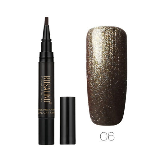 5ml Solid Color Nail Art Pen Nail Glue for Nail Art    Home Decor Supply | Online Retail | ShoreShopper.com