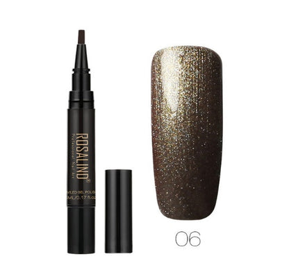 5ml Solid Color Nail Art Pen Nail Glue for Nail Art    Home Decor Supply | Online Retail | ShoreShopper.com