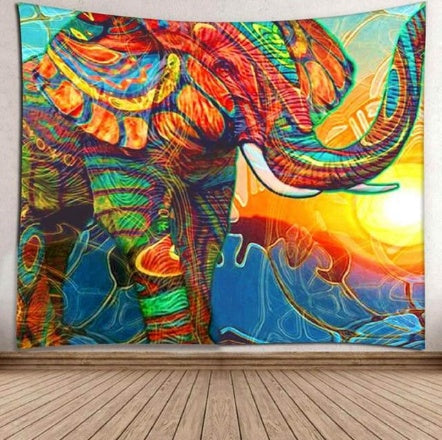 Sunshine Elephant Tapestry Home Art Decoration    Home Decor Supply | Online Retail | ShoreShopper.com