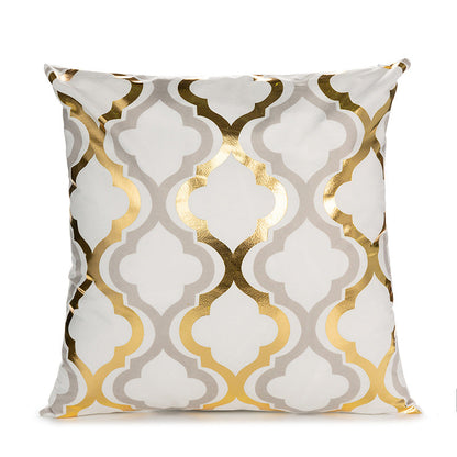 Sofa cushion cover bronzing waist pillowcase    Home Decor Supply | Online Retail | ShoreShopper.com