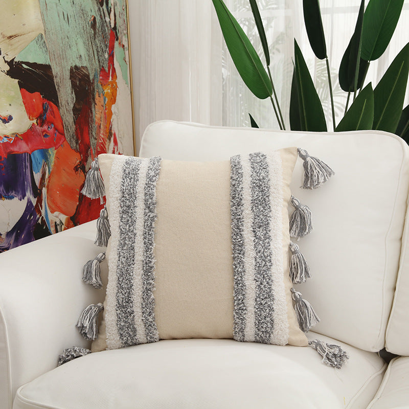 Cotton Pillow Embroidery Home Pillow    Home Decor Supply | Online Retail | ShoreShopper.com