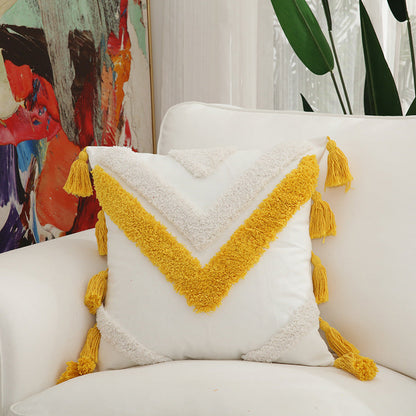 Cotton Pillow Embroidery Home Pillow    Home Decor Supply | Online Retail | ShoreShopper.com
