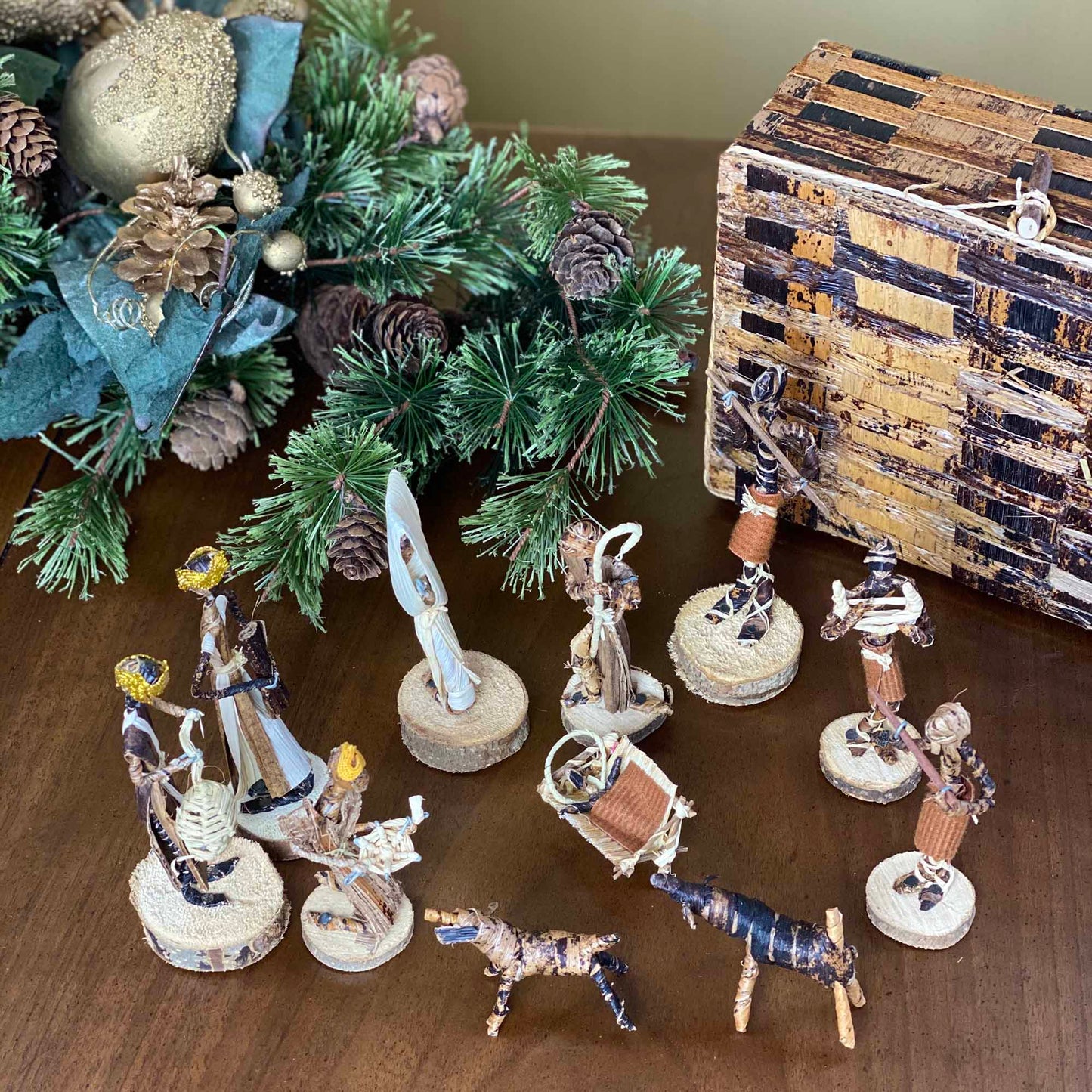 Banana Fiber Nativity Set - Esther Kariuki    Home Decor Supply | Online Retail | ShoreShopper.com
