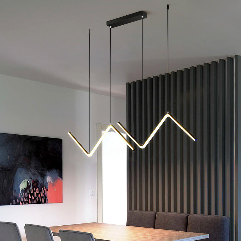 LED Chandelier Minimalist Design for Living Room Bedroom Kitchen Creative Art Wall Suspension Light Fixtures    Home Decor Supply | Online Retail | ShoreShopper.com