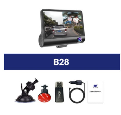 1080P High-definition Three-record Driving Recorder - ShoreCo.Shop