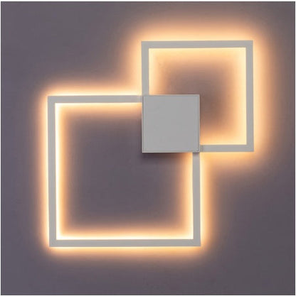 Simple geometric line LED shape wall light    Home Decor Supply | Online Retail | ShoreShopper.com