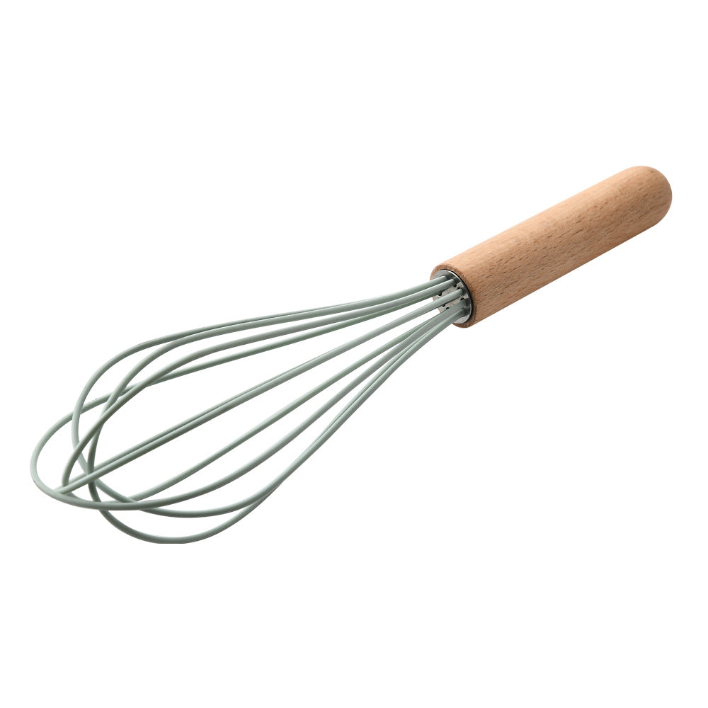 Silicone Kitchenware With Wooden Handle - ShoreCo.Shop