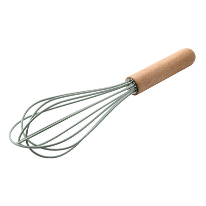 Silicone Kitchenware With Wooden Handle - ShoreCo.Shop