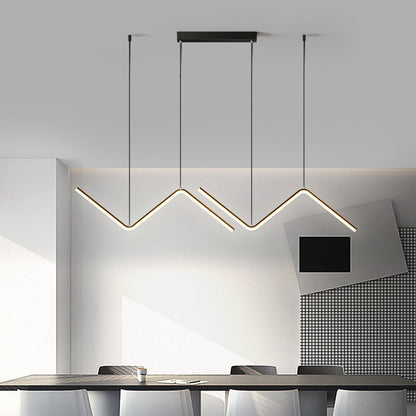LED Chandelier Minimalist Design for Living Room Bedroom Kitchen Creative Art Wall Suspension Light Fixtures    Home Decor Supply | Online Retail | ShoreShopper.com