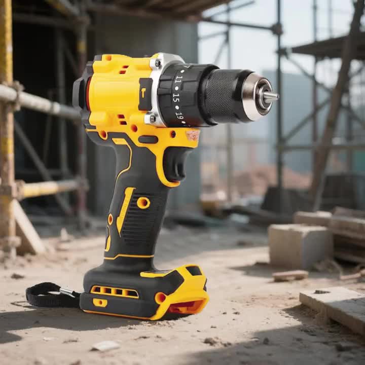 DCD805 20V Cordless Electric Tool | Brushless Impact Drill, Multi-functional Hand Drill, Lithium-ion Battery Powered (Batteries Not Included) - ShoreCo.Shop