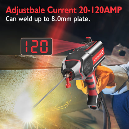 ACEWELDER 120Amp Handheld Welding Machine 110V Portable Electric ARC Welder Gun with Inverter Current Adjustment Stick Welder IP21S    Home Decor Supply | Online Retail | ShoreShopper.com