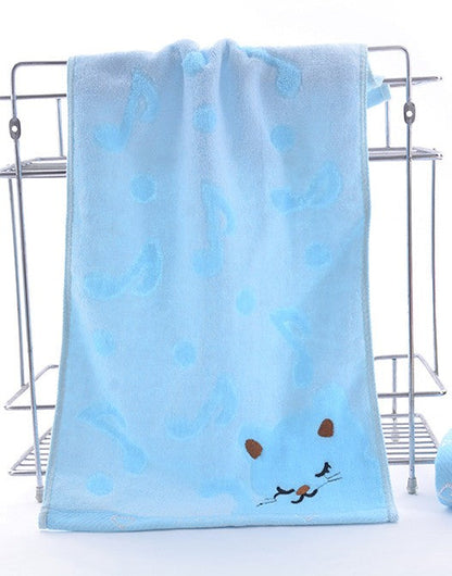 Bamboo Fiber Kitten Face Bath Towels    Home Decor Supply | Online Retail | ShoreShopper.com