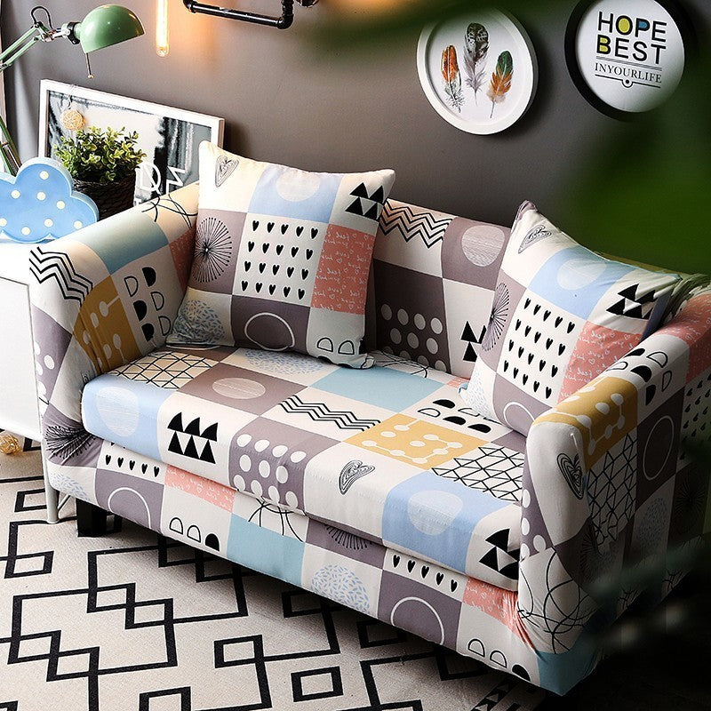 Elastic All-inclusive Sofa Cover    Home Decor Supply | Online Retail | ShoreShopper.com