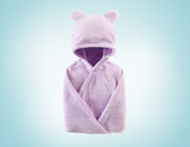 Cotton baby care hooded bath towel    Home Decor Supply | Online Retail | ShoreShopper.com