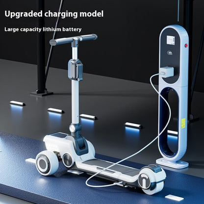 Rechargeable And Foldable Children's Scooter    Home Decor Supply | Online Retail | ShoreShopper.com