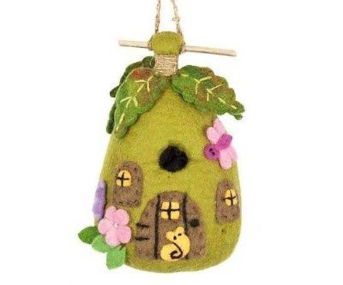 Felt Birdhouse fairy House - Wild Woolies    Home Decor Supply | Online Retail | ShoreShopper.com
