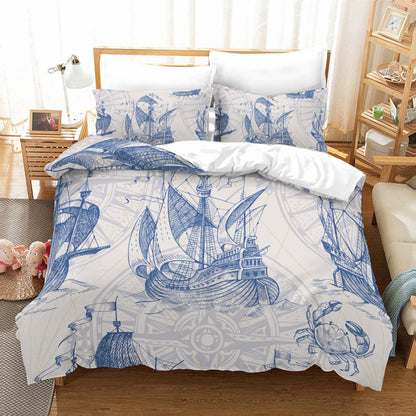 Home Textile Retro Sea Turtle Three Or Four Piece Duvet Cover    Home Decor Supply | Online Retail | ShoreShopper.com