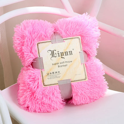 Super Soft Coral Fleece Blanket Warm Cozy Bedding Blanket Fluffy Sofa Bedding Airplane Hotel Throw Sofa Blanket New    Home Decor Supply | Online Retail | ShoreShopper.com