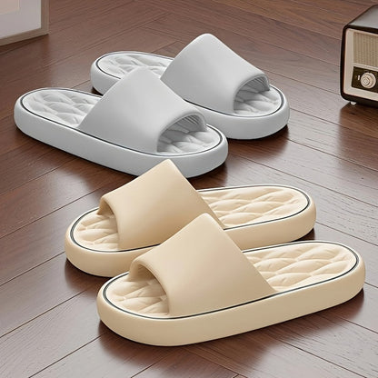 1pc Men'S for home Anti-Slip Slippers Thick Sole Silent Bathroom Shower Soft Elastic Cushioning Slippers Comfortable For Home/Wear Out Non-Stuffy.    Home Decor Supply | Online Retail | ShoreShopper.com