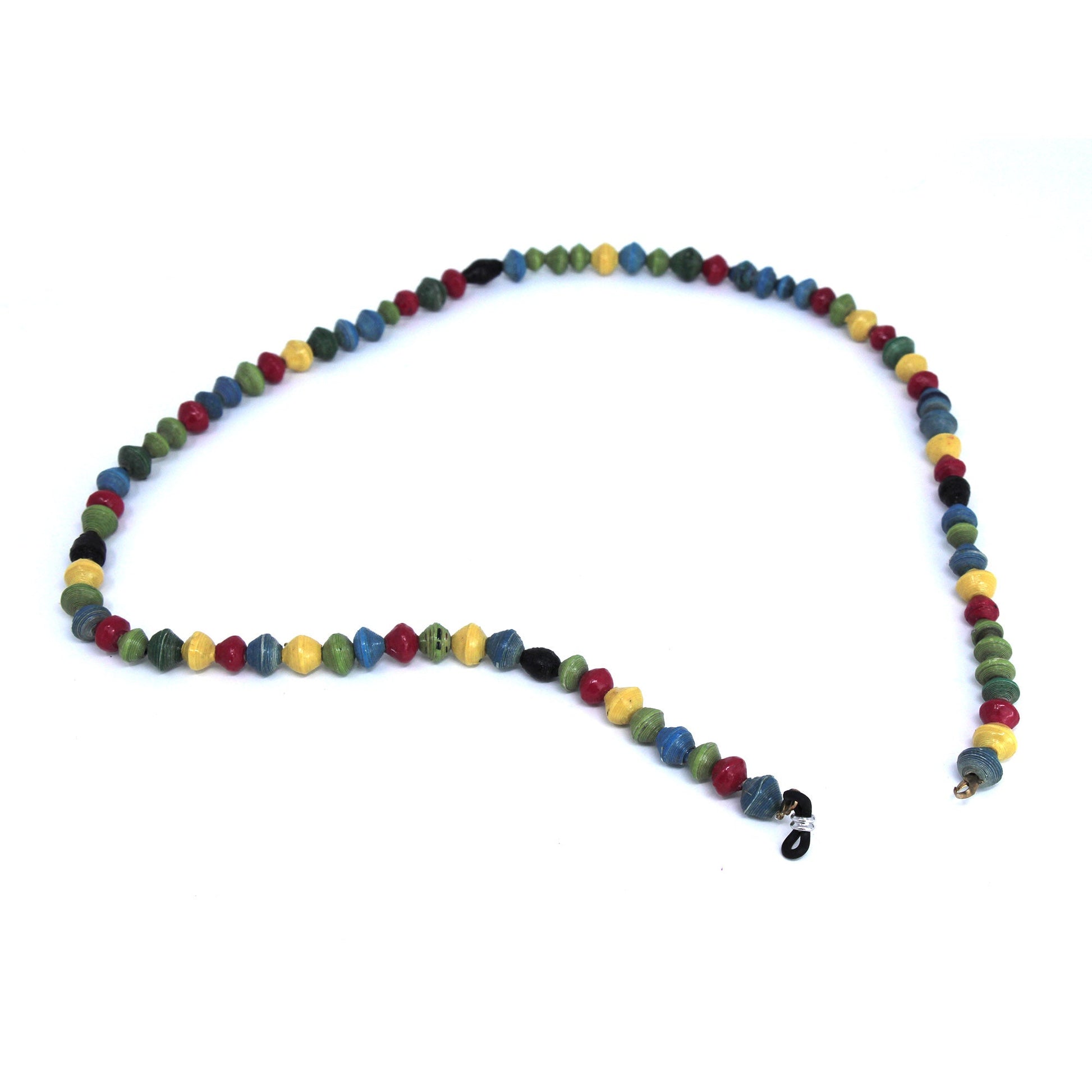 Face Mask/Eyeglass Paper Bead Chain, Colorful Round Beads    Home Decor Supply | Online Retail | ShoreShopper.com