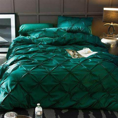 Three-piece Solid Color Bed Sheet Duvet Cover    Home Decor Supply | Online Retail | ShoreShopper.com