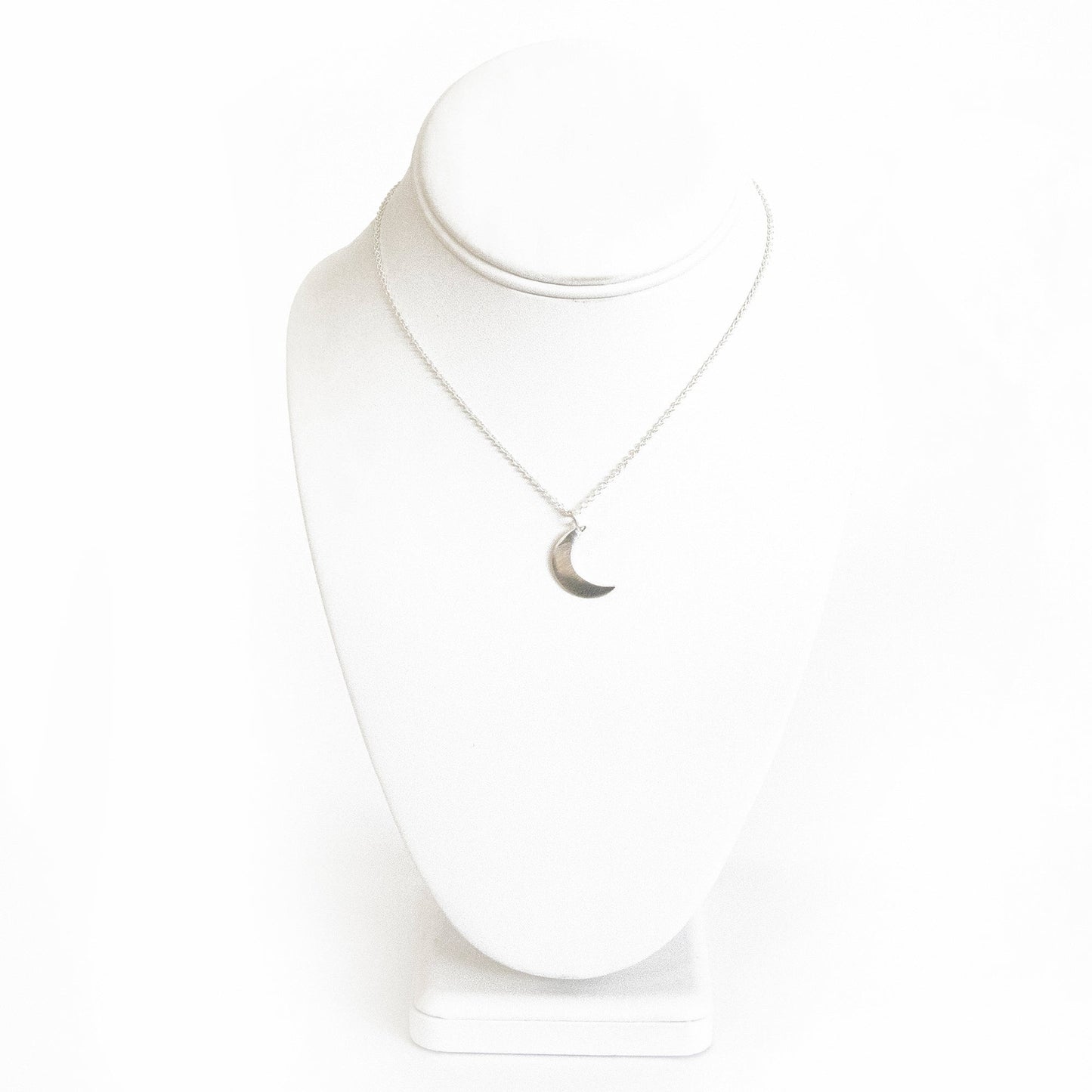 Silverpolished Crescent Moon Necklace    Home Decor Supply | Online Retail | ShoreShopper.com