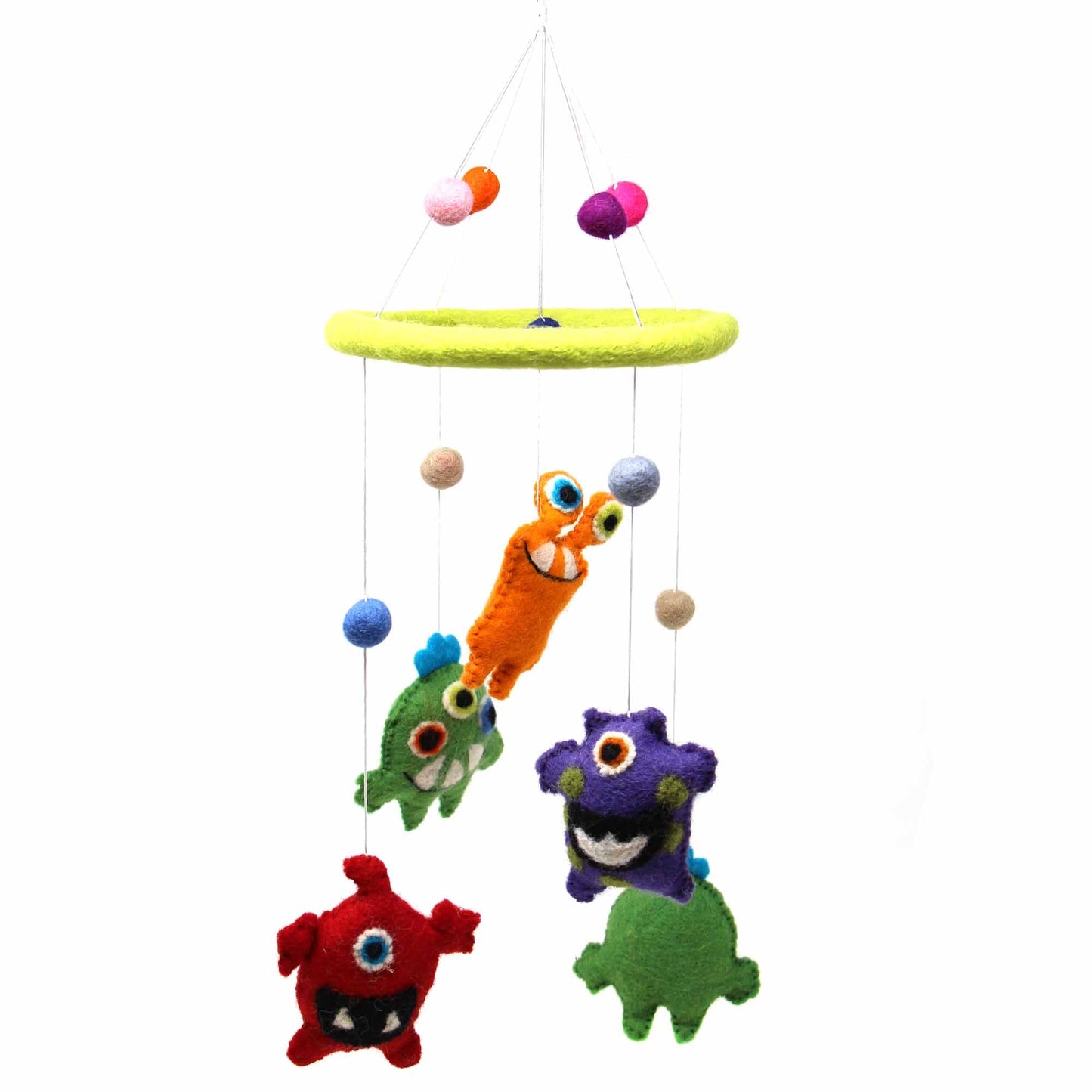 Felt Monster Mobile - Global Groove    Home Decor Supply | Online Retail | ShoreShopper.com