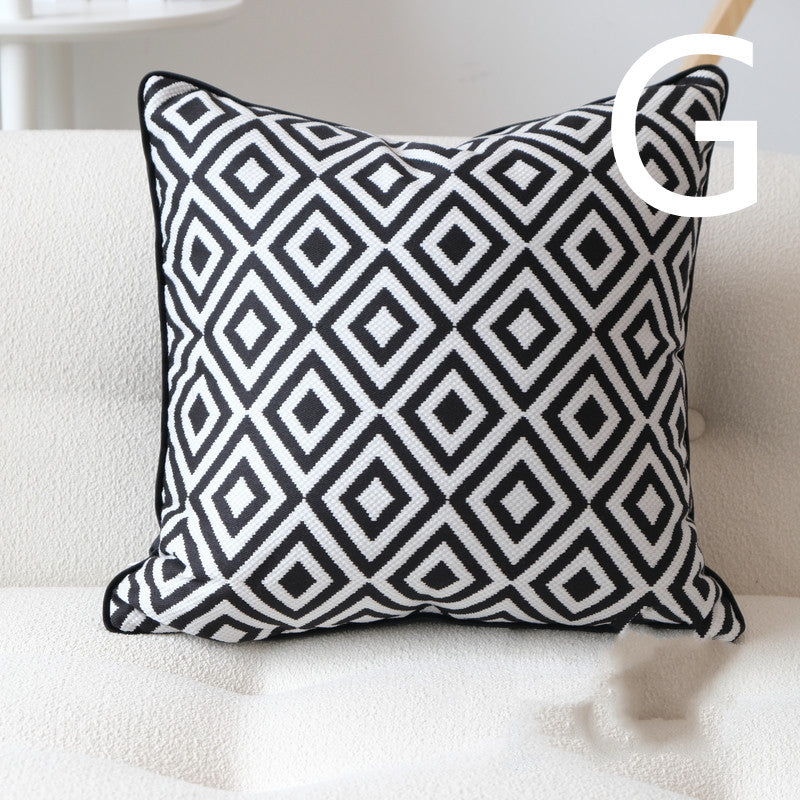 Velvet Modern Minimalist Bedside Cushion Pillow    Home Decor Supply | Online Retail | ShoreShopper.com