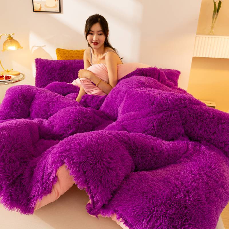 Super Soft Long Fleece Mink Crystal Velvet Thickened Warm Winter Quilt    Home Decor Supply | Online Retail | ShoreShopper.com