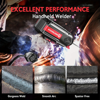 ACEWELDER 120Amp Handheld Welding Machine 110V Portable Electric ARC Welder Gun with Inverter Current Adjustment Stick Welder IP21S    Home Decor Supply | Online Retail | ShoreShopper.com