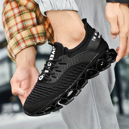 Athletic Footwear for Men - Cozy And Airy Sneakers, Practical, with a Soft Sole Ideal for Prolonged Standing, Featuring a Fish Scale Pattern for Gym Workouts, Walking, And Outdoor Pursuits    Home Decor Supply | Online Retail | ShoreShopper.com