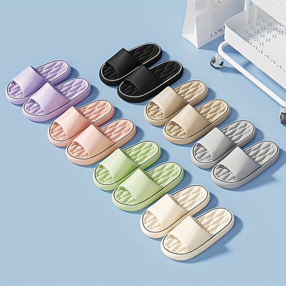 1pc Men'S for home Anti-Slip Slippers Thick Sole Silent Bathroom Shower Soft Elastic Cushioning Slippers Comfortable For Home/Wear Out Non-Stuffy.    Home Decor Supply | Online Retail | ShoreShopper.com