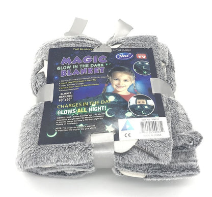 Glowing Polyester Wool Blanket In The Dark    Home Decor Supply | Online Retail | ShoreShopper.com