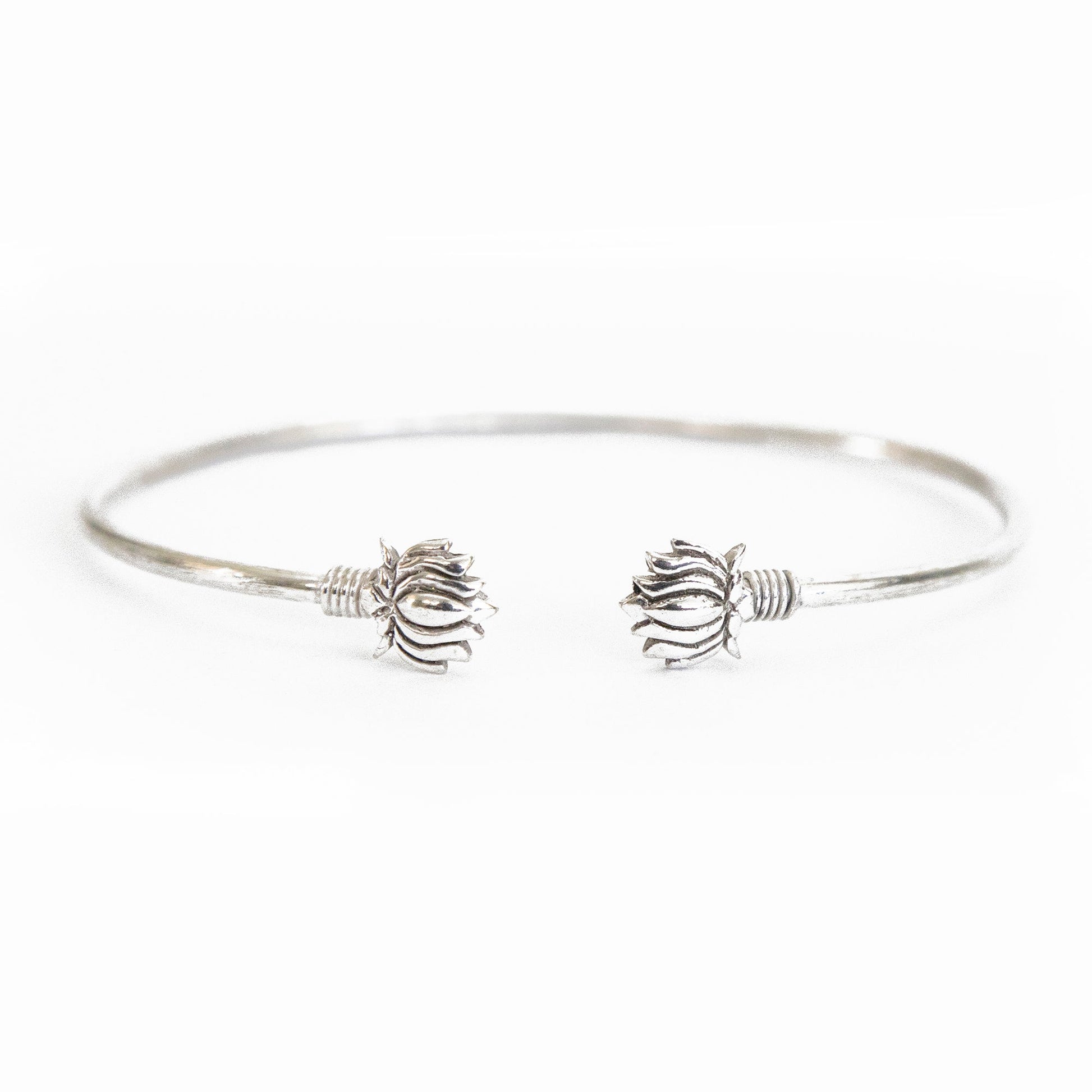 Double Lotus Cuff Bracelet    Home Decor Supply | Online Retail | ShoreShopper.com