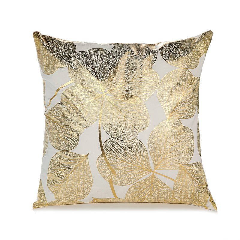 Sofa cushion cover bronzing waist pillowcase    Home Decor Supply | Online Retail | ShoreShopper.com
