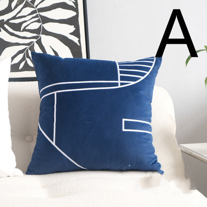 Velvet Modern Minimalist Bedside Cushion Pillow    Home Decor Supply | Online Retail | ShoreShopper.com