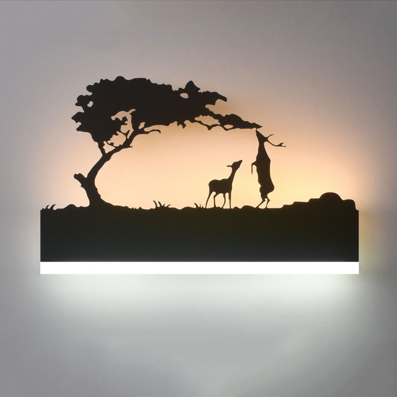 Nordic LED Acrylic Background Wall Light    Home Decor Supply | Online Retail | ShoreShopper.com