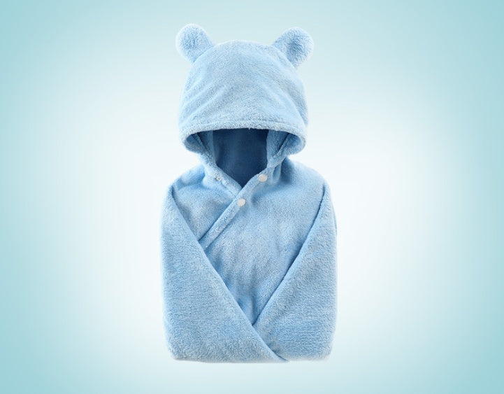 Cotton baby care hooded bath towel    Home Decor Supply | Online Retail | ShoreShopper.com