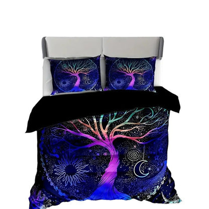 Tree Of Life Sun And Moon 3D Digital-Print Bedding    Home Decor Supply | Online Retail | ShoreShopper.com