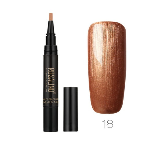 5ml Solid Color Nail Art Pen Nail Glue for Nail Art    Home Decor Supply | Online Retail | ShoreShopper.com