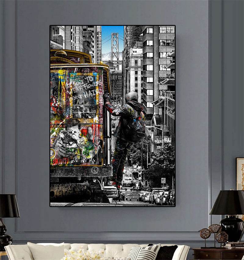 Graffiti Art Poster Street Pop Art Decoration    Home Decor Supply | Online Retail | ShoreShopper.com