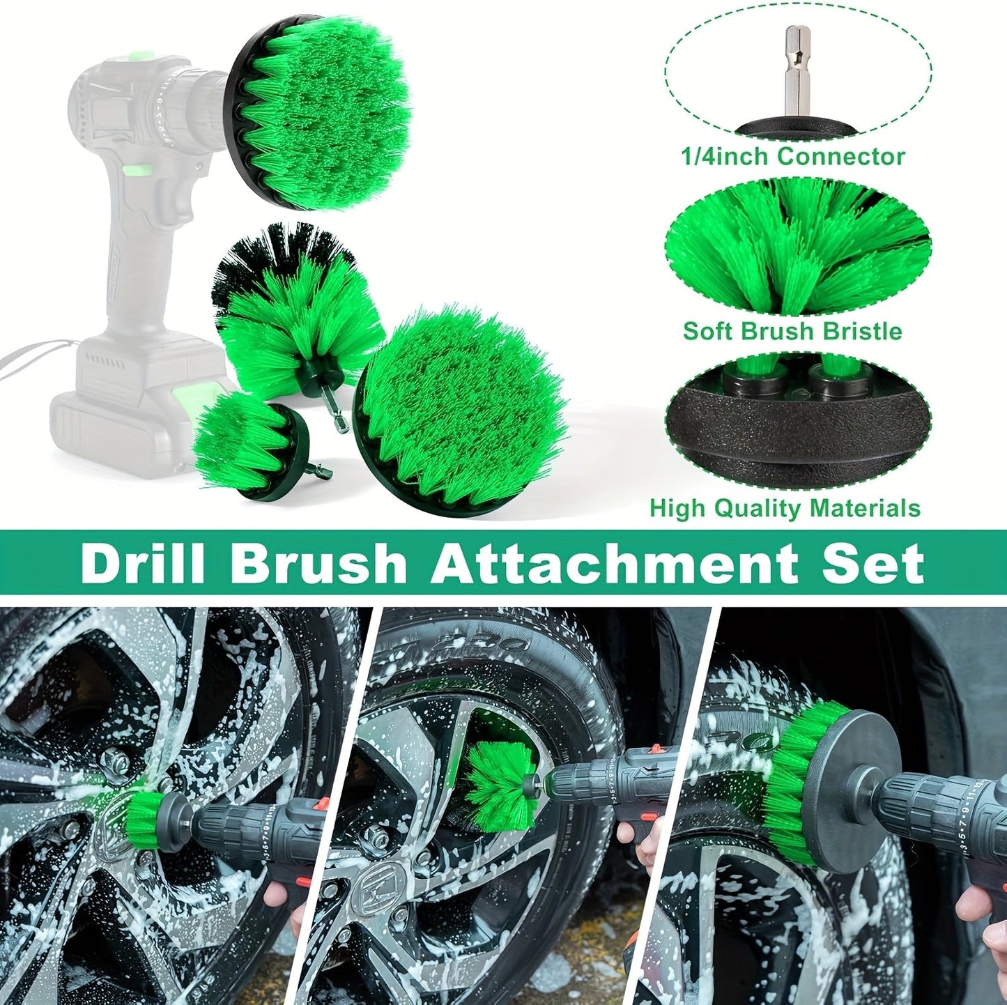 Car Full Interior & Exterior Cleaning Detailing Kit w/ Vacuum, Windshield Cleaner, Drill Brush Kit & More    Home Decor Supply | Online Retail | ShoreShopper.com
