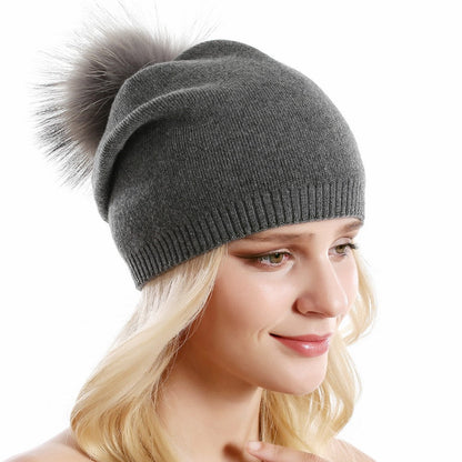 Fur Pompom Hats    Home Decor Supply | Online Retail | ShoreShopper.com