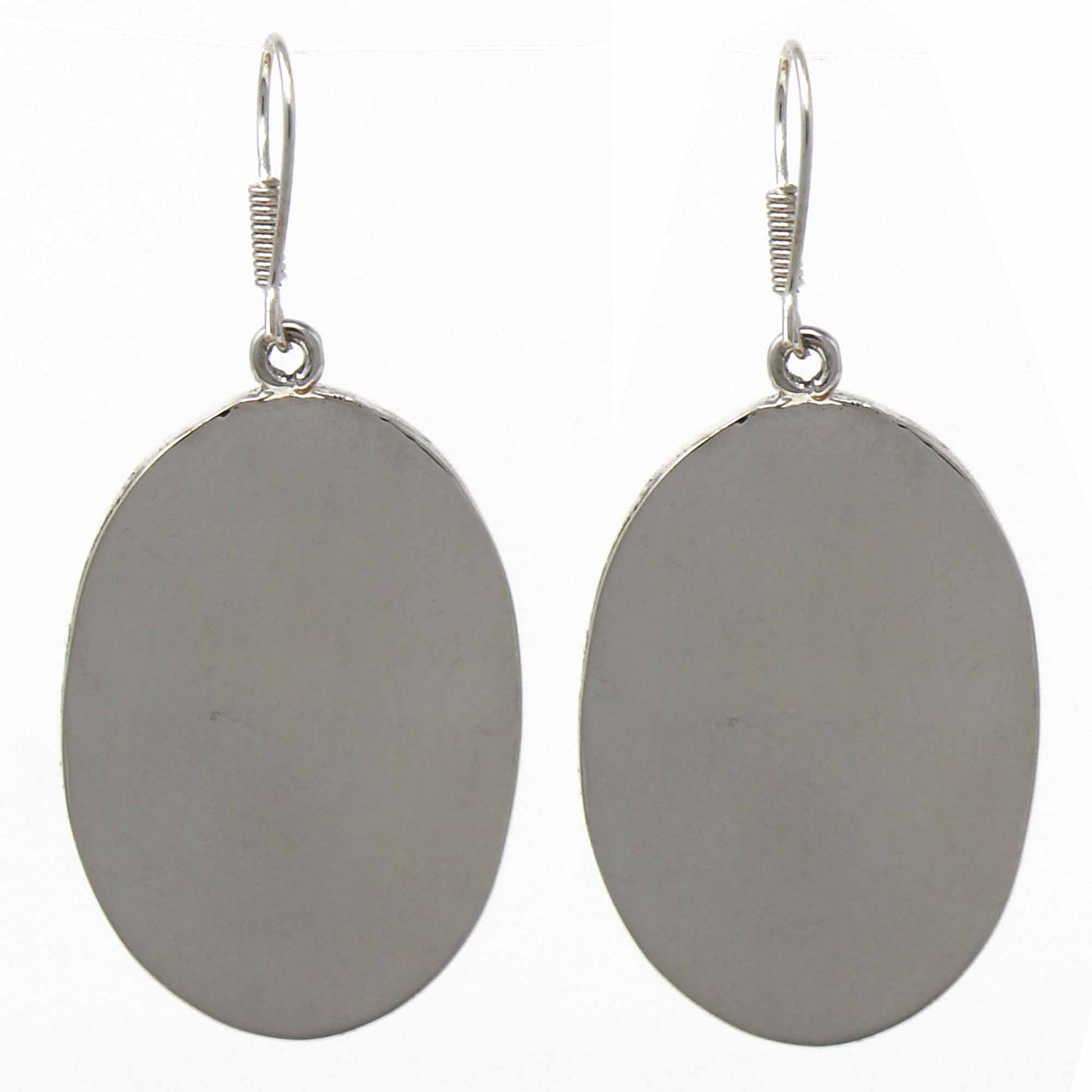 Banded Abalone Oval Earrings    Home Decor Supply | Online Retail | ShoreShopper.com
