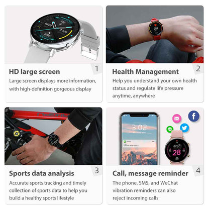 GW33 Pro Smart Watch - Bluetooth Calling & Health Monitor with HD Touchscreen