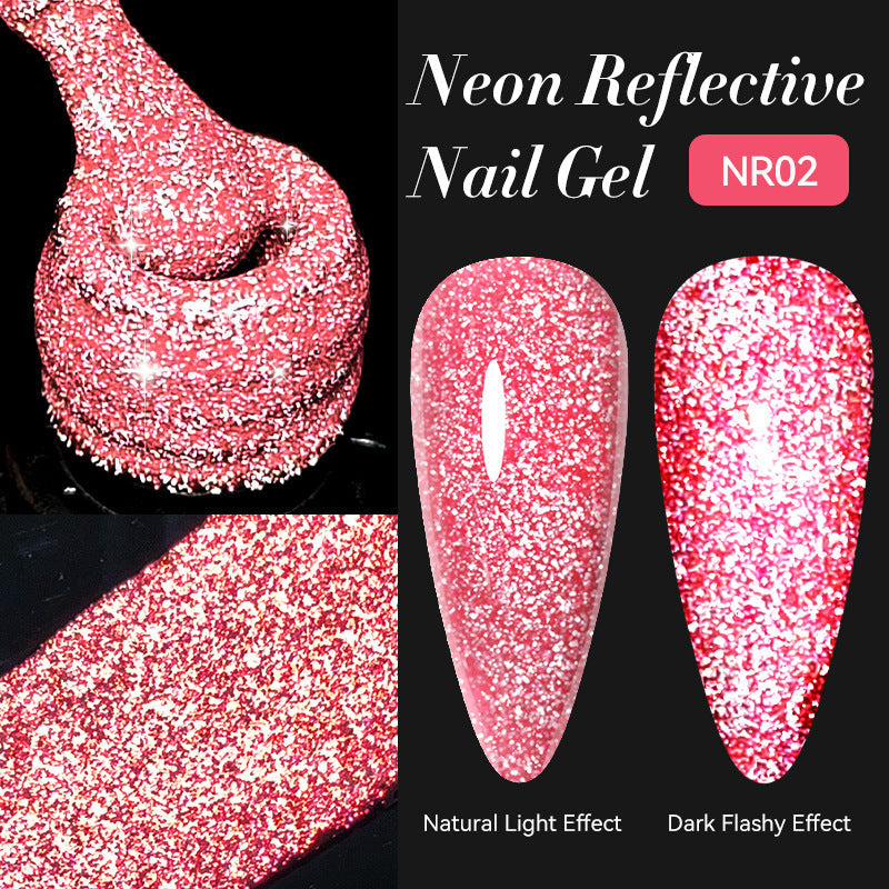 Nail Art Fluorescent Crushed Diamond Gel Polish    Home Decor Supply | Online Retail | ShoreShopper.com