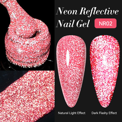 Nail Art Fluorescent Crushed Diamond Gel Polish    Home Decor Supply | Online Retail | ShoreShopper.com