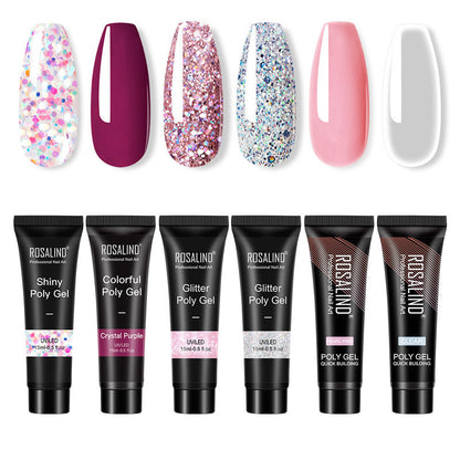 Multi-color mixed nail solid model glue - ShoreCo.Shop