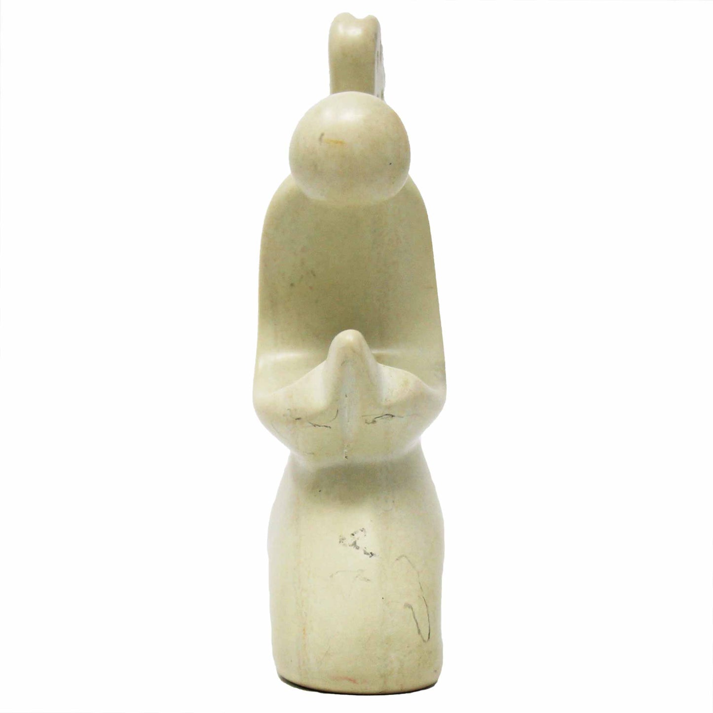 Praying Angel Soapstone Sculpture - Natural Stone    Home Decor Supply | Online Retail | ShoreShopper.com